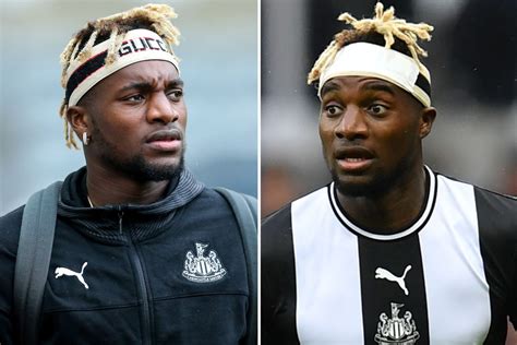 allan saint maximin gucci headband|Newcastle star Allan Saint.